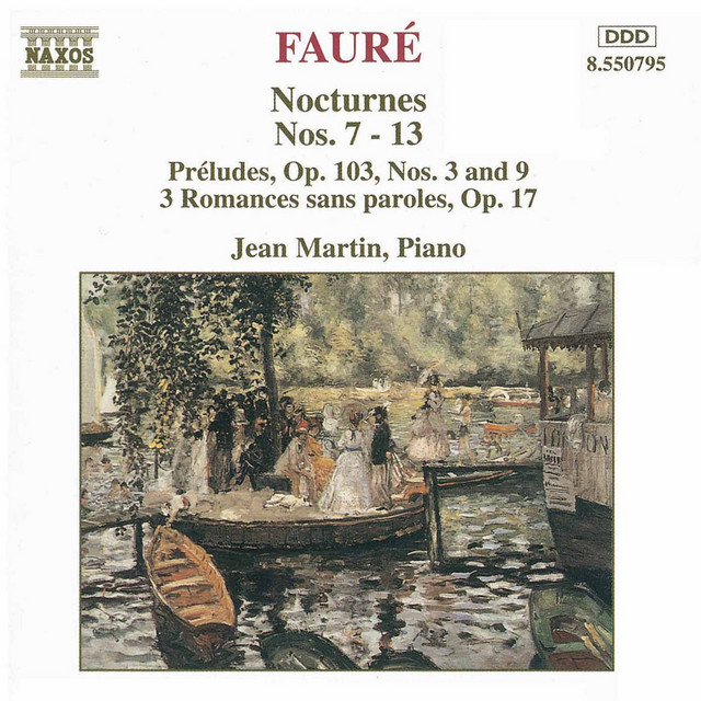 Fauré: Nocturnes Nos. 7-13 / Preludes, Op. 103 / Romances, Op. 17 album cover