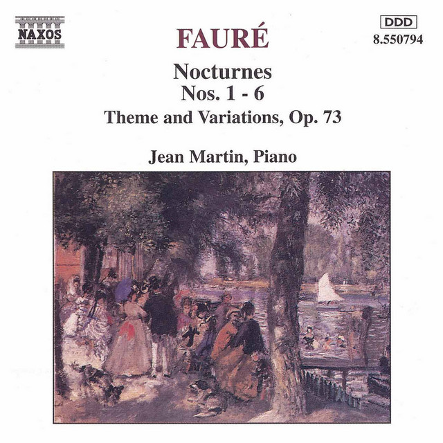 Fauré: Nocturnes Nos. 1-6 / Theme and Variations, Op. 73 album cover