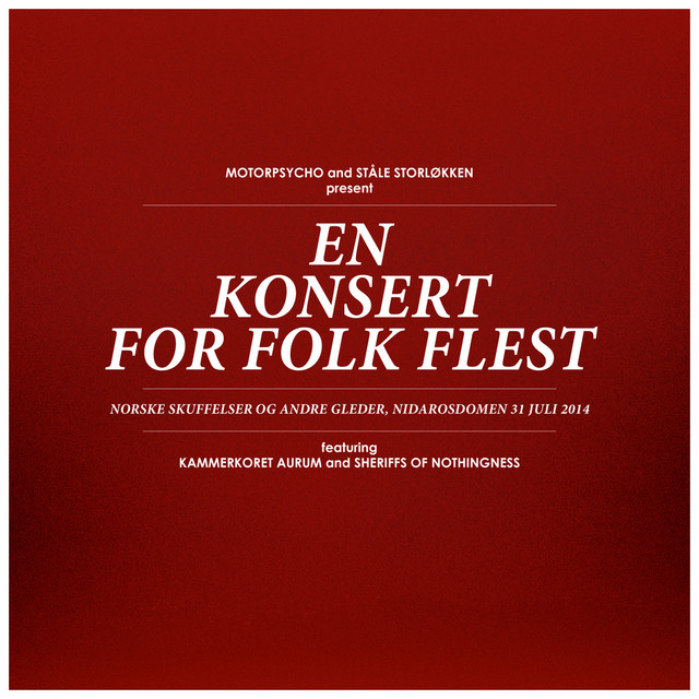 En konsert for folk flest album cover