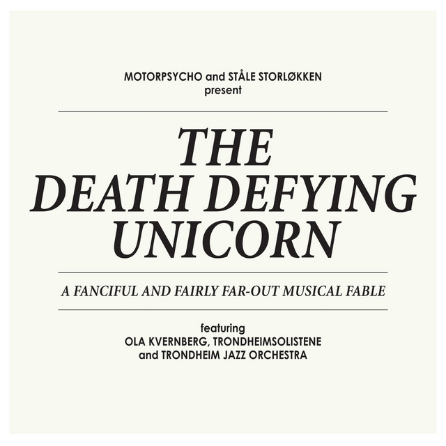 The Death Defying Unicorn album cover