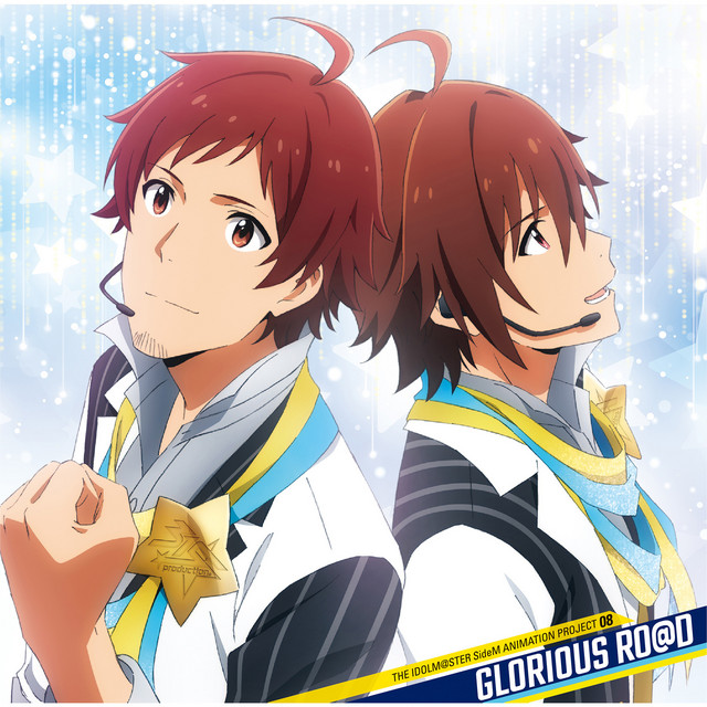 THE IDOLM@STER SideM ANIMATION PROJECT 08 Original Soundtrack: GLORIOUS RO@D album cover