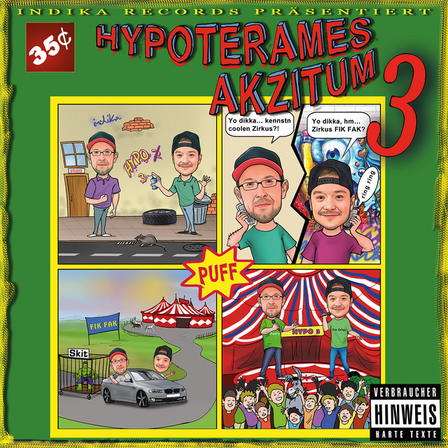 Hypoterames Akzitum 3 album cover