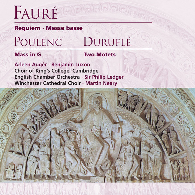 Fauré: Requiem, Messe basse . Poulenc: Mass in G album cover