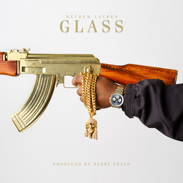 Glass album cover
