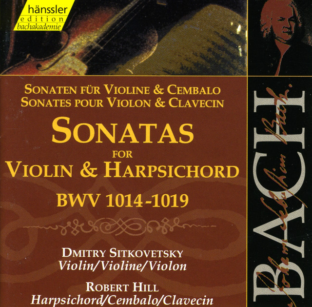 Bach, J.S.: Sonatas for Violin and Harpsichord, Bwv 1014-1019 album cover