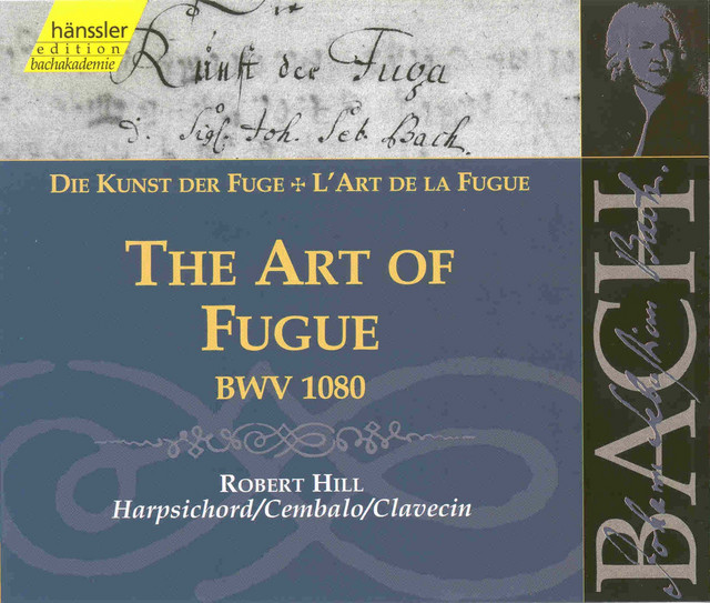 Bach, J.S.: Art of Fugue (The), Bwv 1080 album cover
