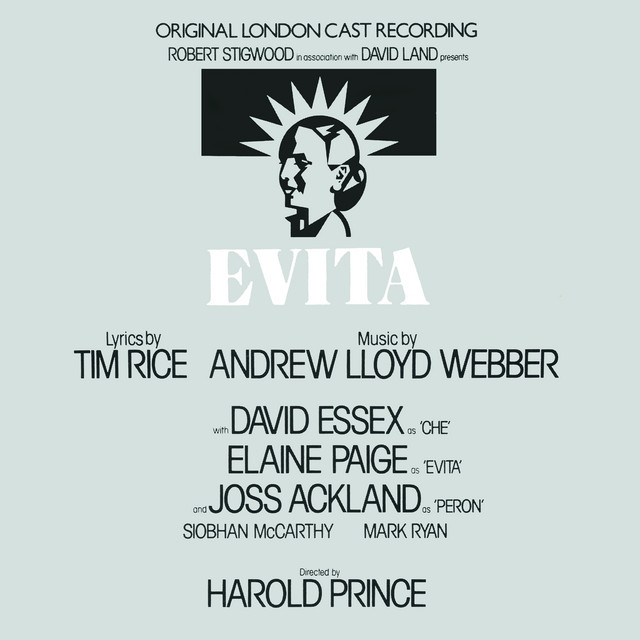 Evita (Original London Cast Recording) album cover