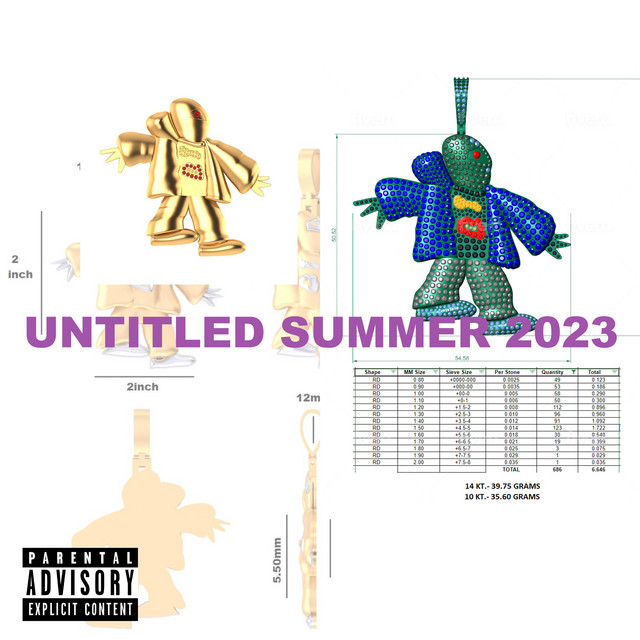 UNTITLED SUMMER 2023 album cover