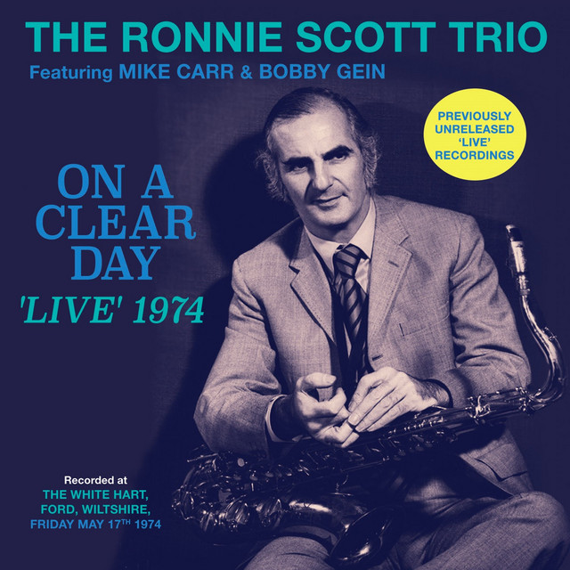 Trio: On A Clear Day: 'Live' 1974 album cover