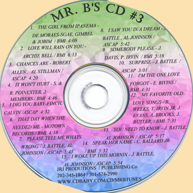 CD #3 The hottest new r&b, swing, and soul innovation. album cover