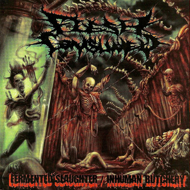 Fermented Slaughter / Inhuman Butchery album cover
