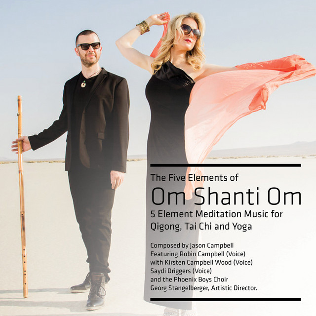 The Five Elements of Om Shanti Om: 5 Element Meditation Music for Qigong, Tai Chi and Yoga album cover