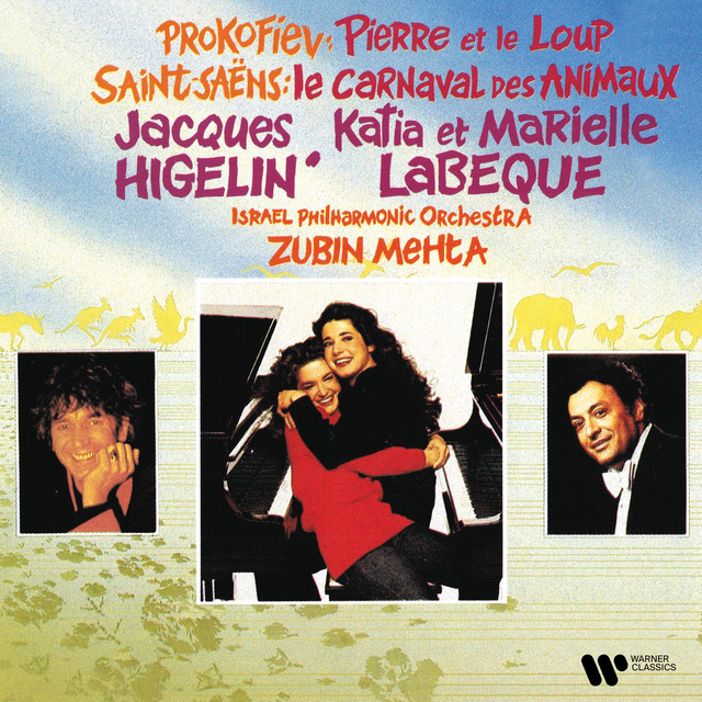 Prokofiev: Pierre et le loup - Saint-Saëns: Le carnaval des animaux album cover