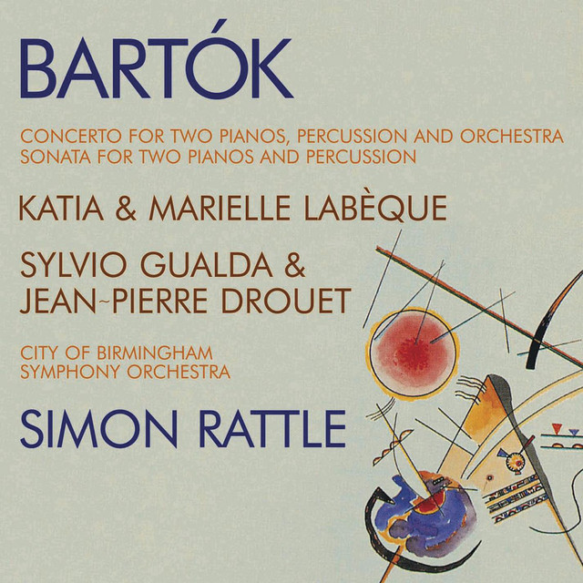 Bartók: Concerto for Two Pianos and Percussions & Sonata for Two Pianos and Percussions album cover