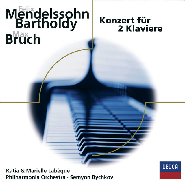 Mendelssohn, Bruch: Konzerte für 2 Klaviere album cover