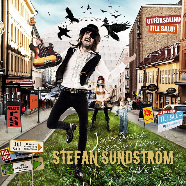 Jonny Dunders elektriska cirkus (Live) album cover