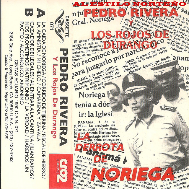 La Derrota de Noriega album cover