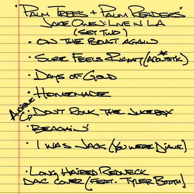 Palm Trees & Palm Readers - Jake Owen: Live in Los Angeles (Set 2) album cover