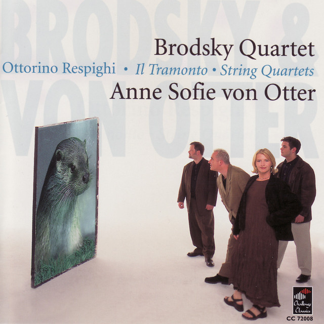 Respighi: Il Tramonto - String Quartets album cover