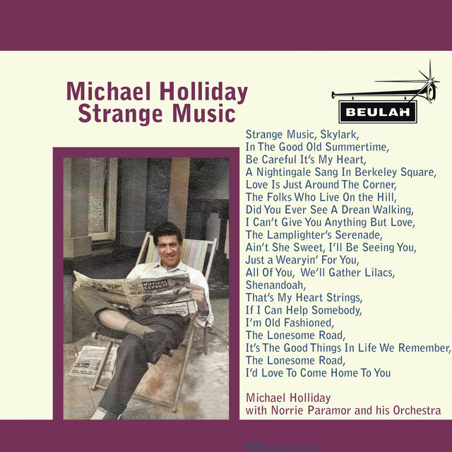Michael Holliday: Strange Music album cover