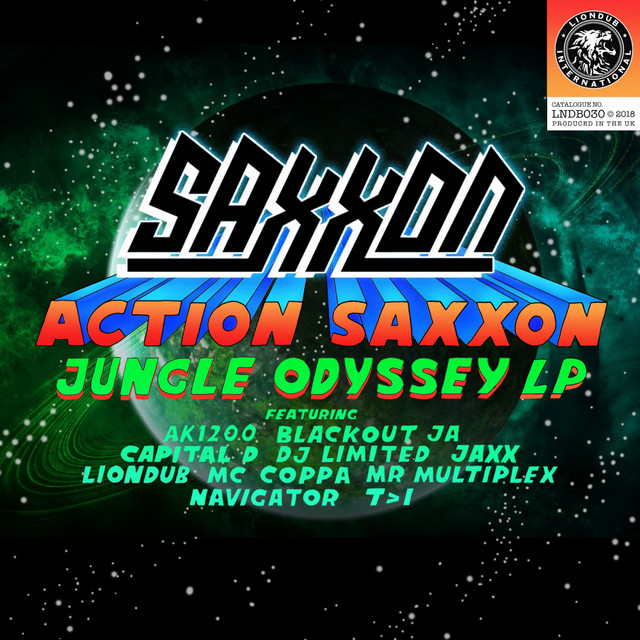 Action Saxxon - Jungle Odyssey album cover