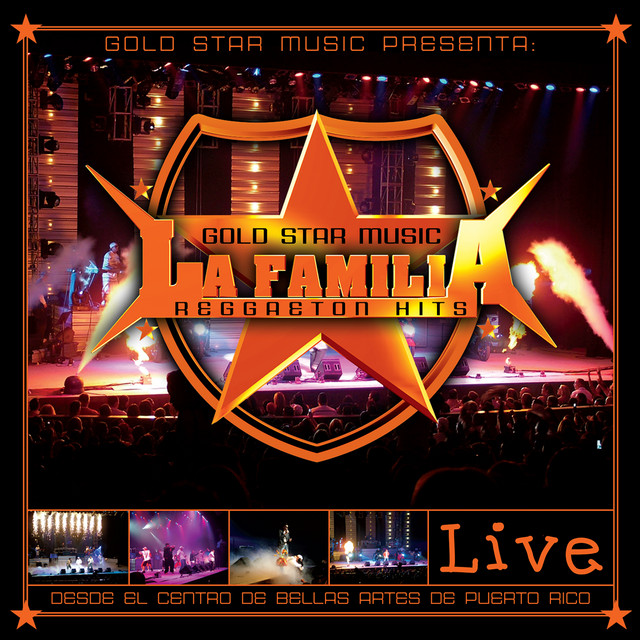 Goldstar Music La Familia Reggaeton Hits (Live) album cover