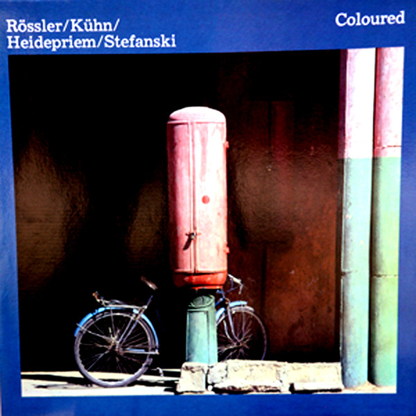 Coloured album cover
