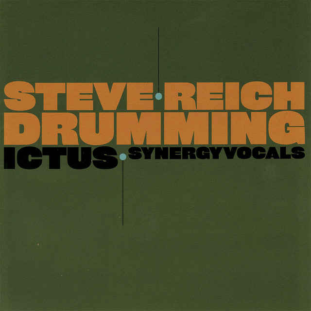 Reich: Drumming album cover
