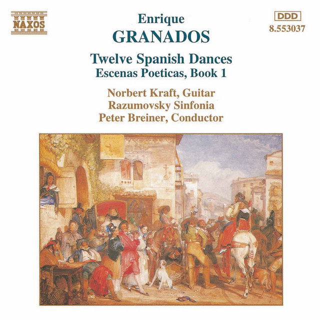 Granados: Spanish Dances / Escenas Poeticas album cover