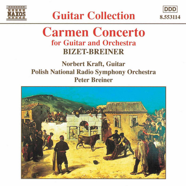 Bizet- Breiner: Carmen Concerto / Granados: Valses Poeticos album cover
