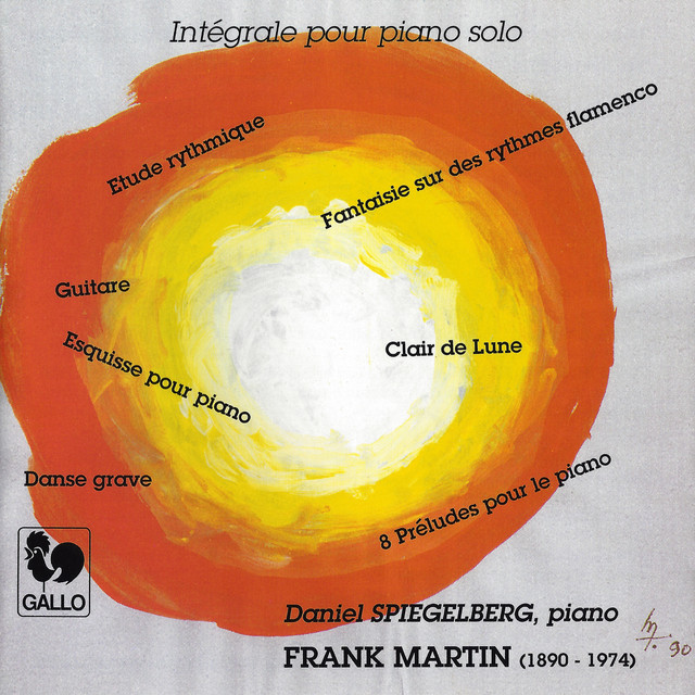 Frank Martin: Complete Piano Solo Works album cover