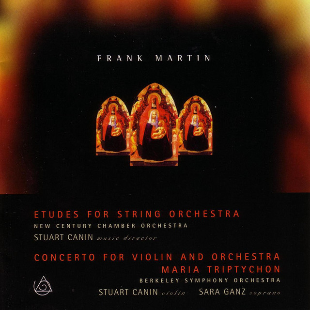 Etudes For String Orchestra, Concerto For Violin And Orchestra album cover