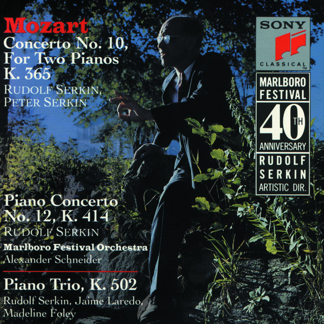 Mozart: Concerto for 2 Pianos in E-Flat Major, K. 365, Piano Concerto No. 12 in A Major, K. 414 & Piano Trio No. 3 in B-Flat Major, K. 502 album cover