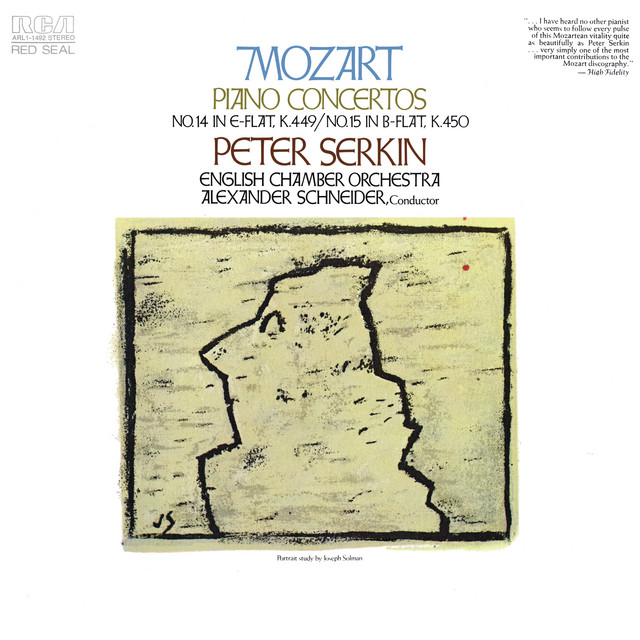 Mozart: Piano Concertos Nos. 14 & 15 album cover