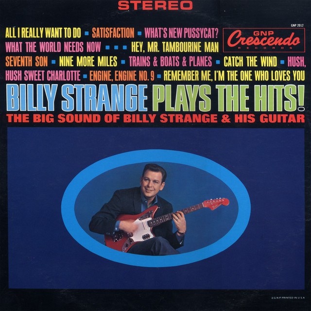 Billy Strange Plays the Hits album cover