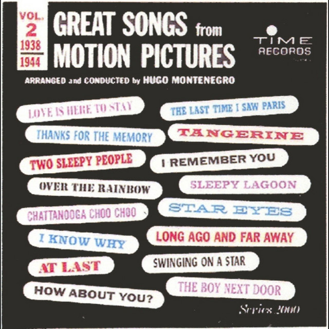 Great Songs From Motion Pictures 2 album cover