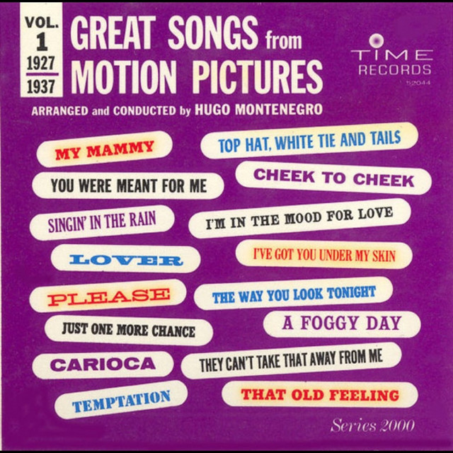Great Songs From Motion Pictures 1 album cover