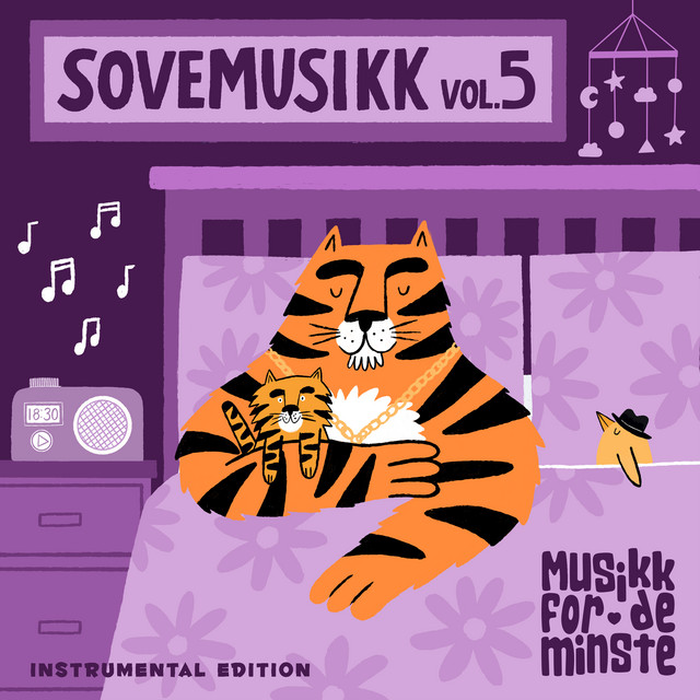 Nattasanger for de minste 5 Instrumental Edition album cover