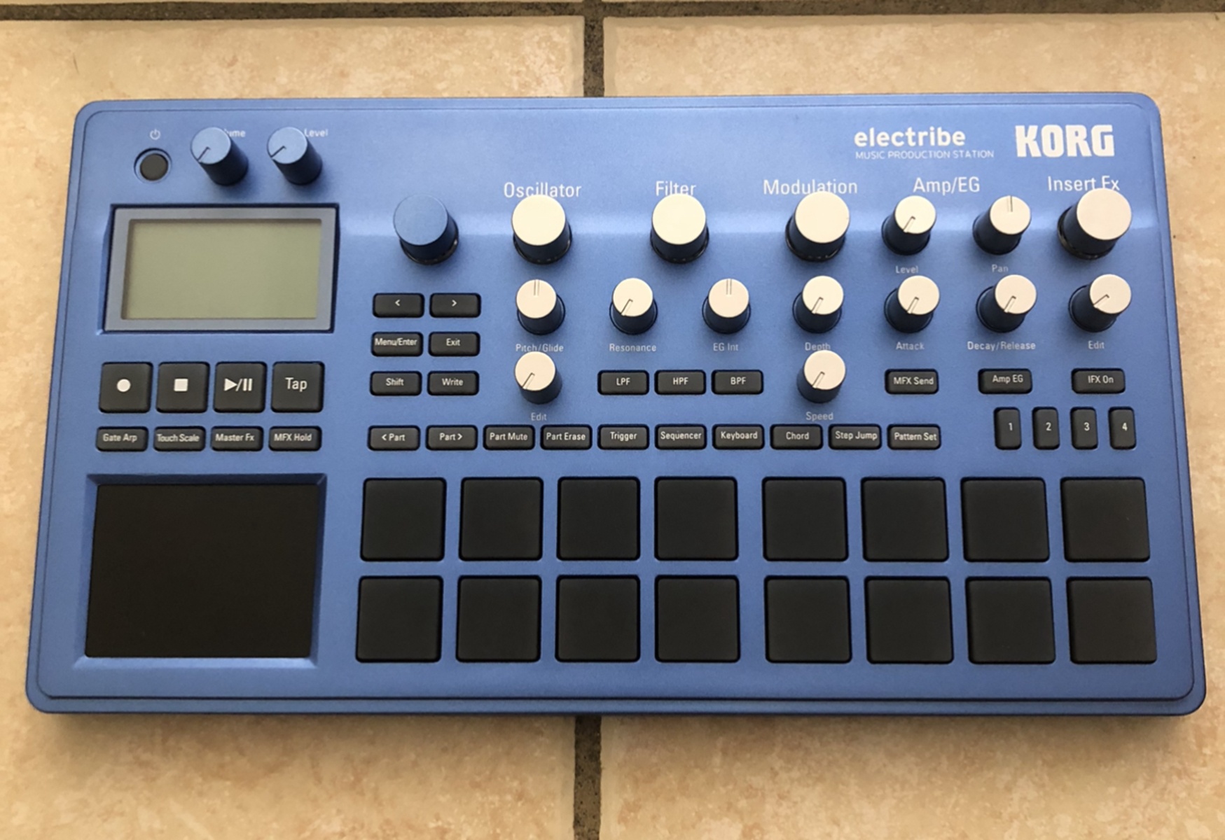Electronic Synth Setup by parhamdotcom featuring Korg Electribe EMX-1