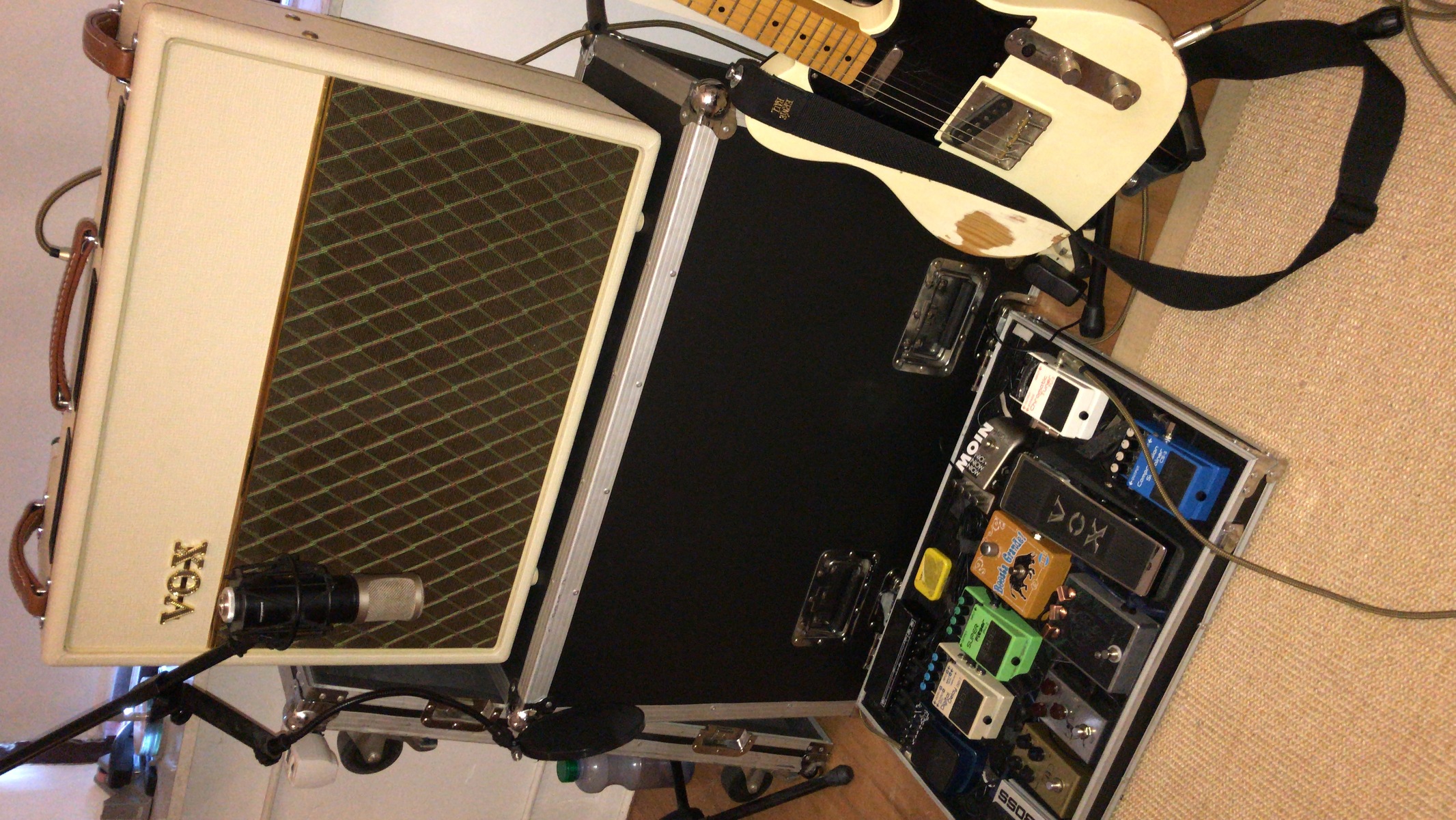 Vox Studio Setup by perdeh featuring Vox AC30H2 and Squier Classic Vibe '50s Telecaster
