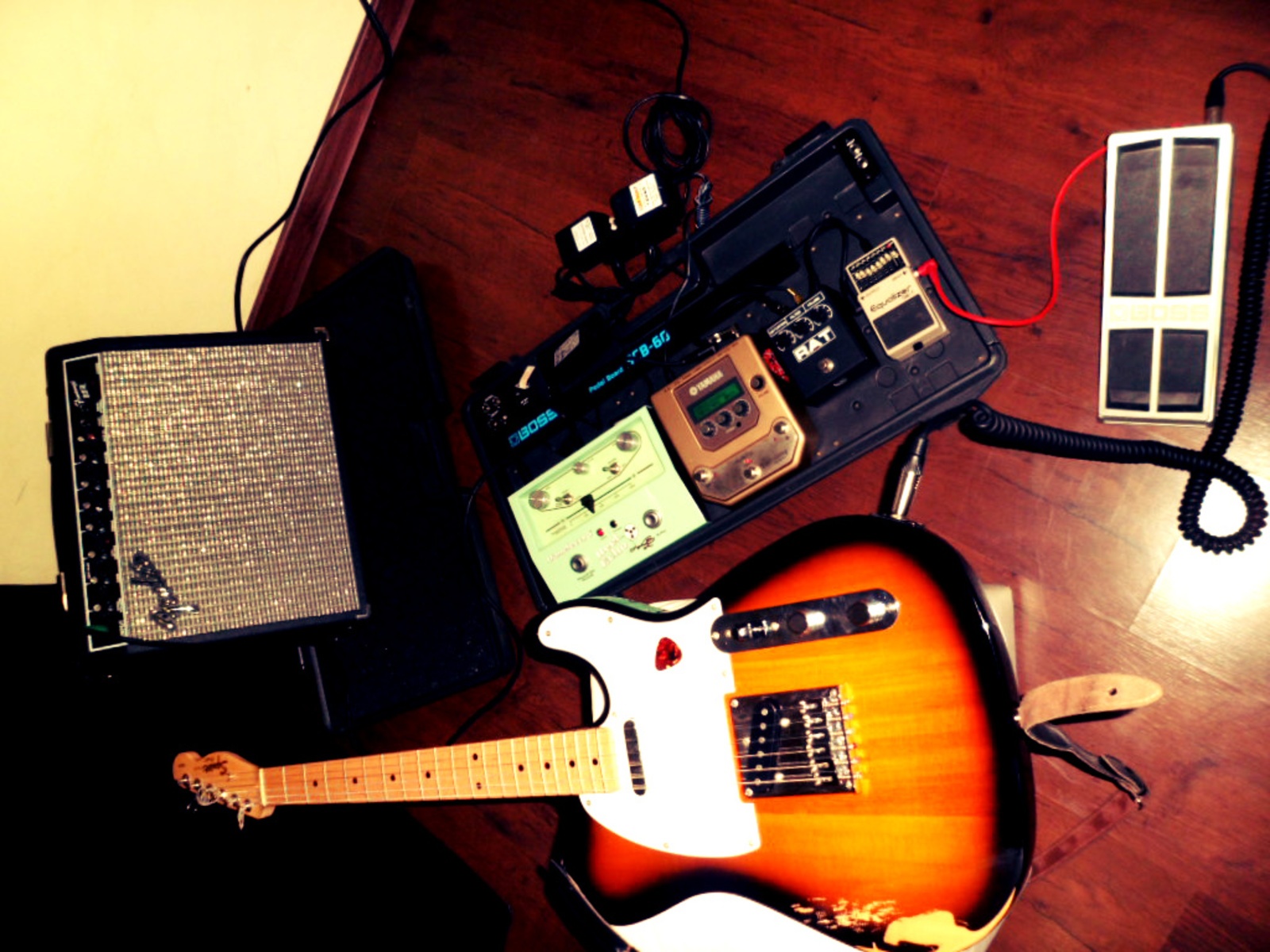 Music Gear Setup by erick_fidelis featuring Pro Co RAT 2