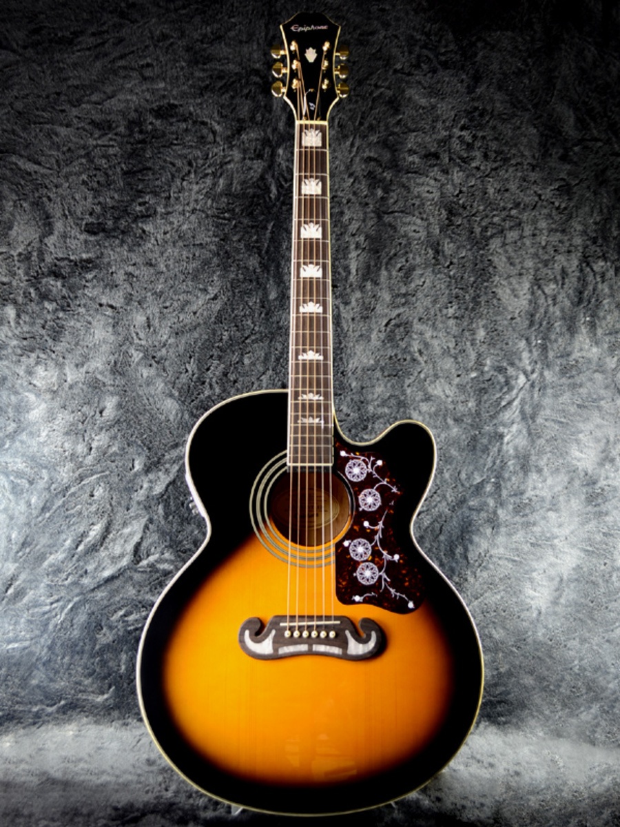 Music Gear Setup by paulisbell featuring Epiphone EJ-200CE