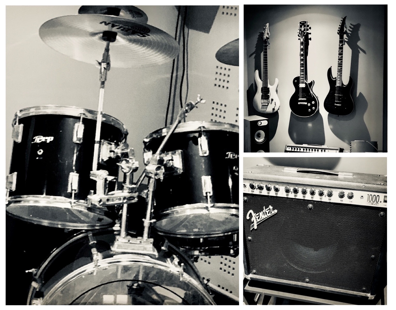 Fender Music Gear Setup by nicolas_giraud featuring Fender Roc Pro 1000 and Lag rockline metalmaster