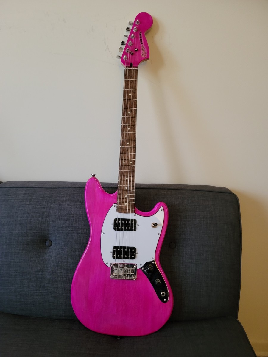 Metal Music Gear Setup by smallerthings featuring Squier Bullet Mustang HH