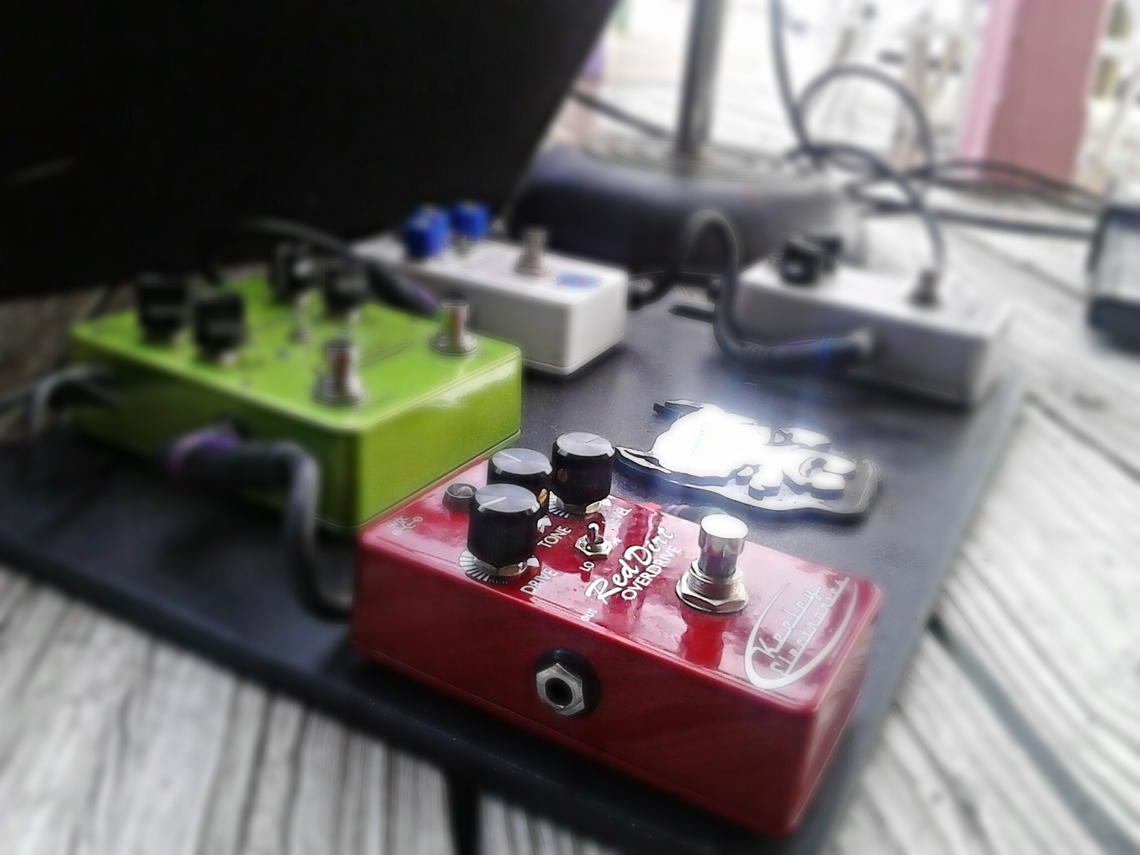 Music Gear Setup by ironmikenorton featuring Keeley 6 Stage Phaser and Keeley Red Dirt Overdrive
