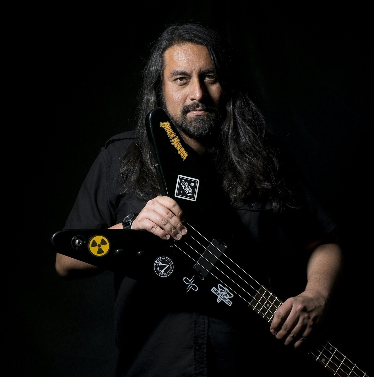 Metal Bass Rig by spikebh featuring EMG 35DC Dual Coil Active Bass Pickup and Dean V Metalman Bass