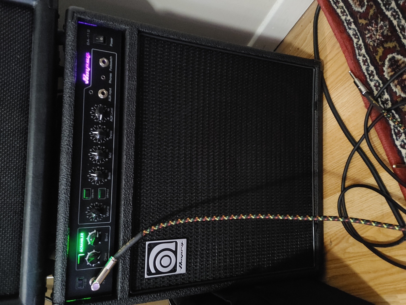 Ampeg Drum Kit by dg_s featuring Ampeg BA-112v2 and Ernie Ball Guitar Cable