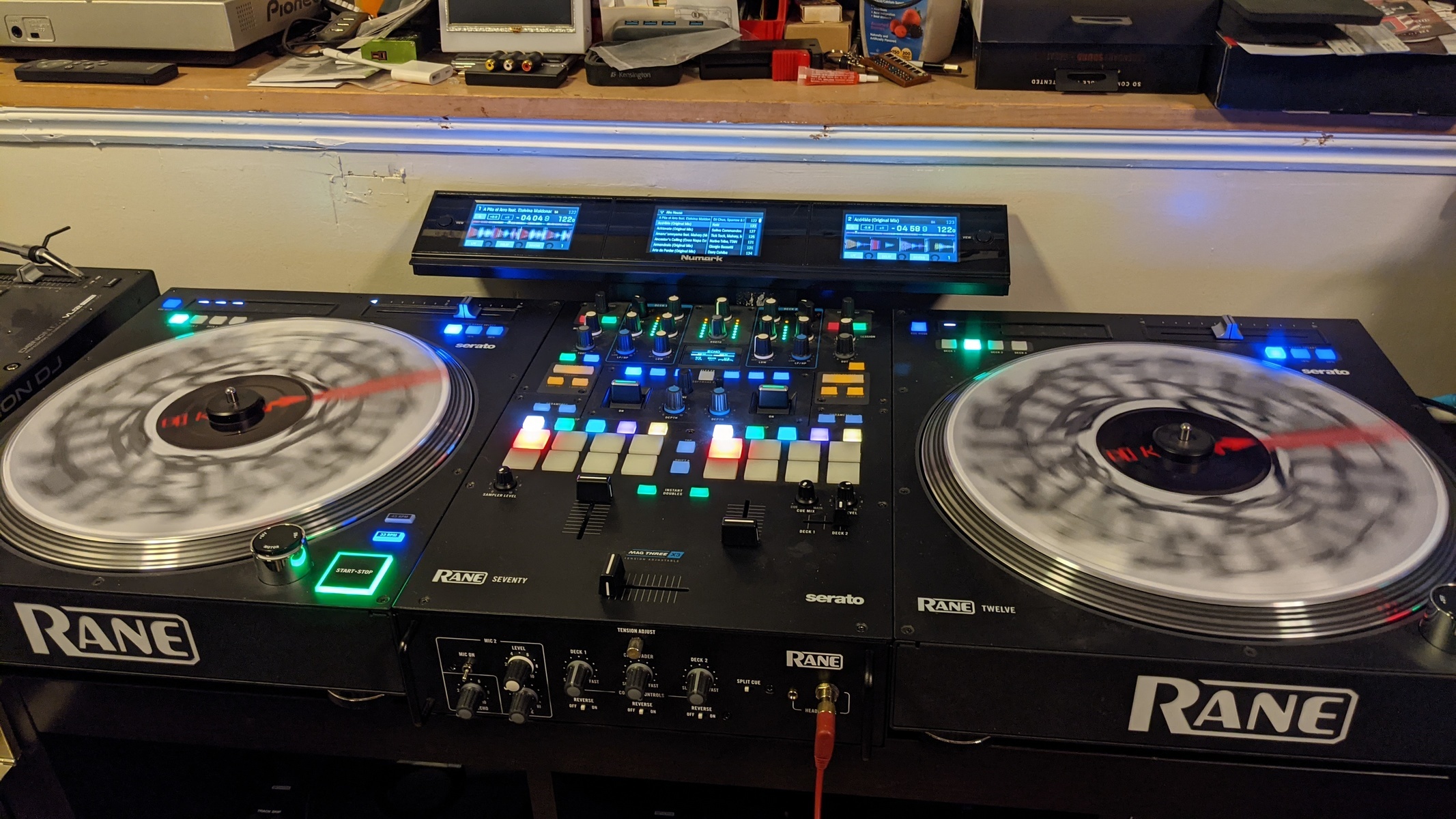 Hip Hop DJ Setup by dj_k9 featuring Rane Twelve, Numark Dashboard, and Rane Seventy