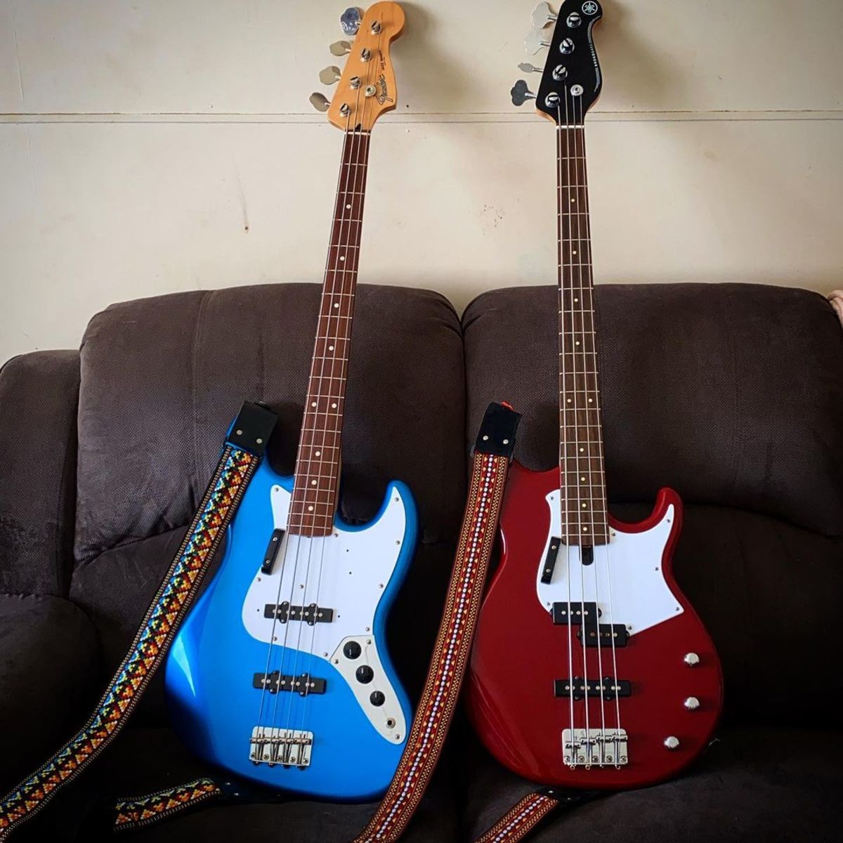 Bass Rig by dotti_wellard featuring Fender Jazz Bass, La Bella 760FS Deep Talkin' Flat Wounds, and Yamaha BB234 and 1 more piece of gear
