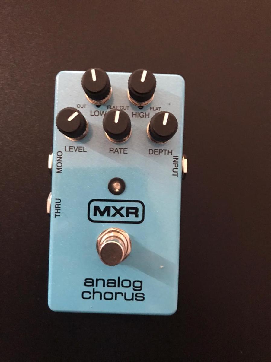 Metal Pedalboard by gorgyband featuring MXR M234 Analog Chorus